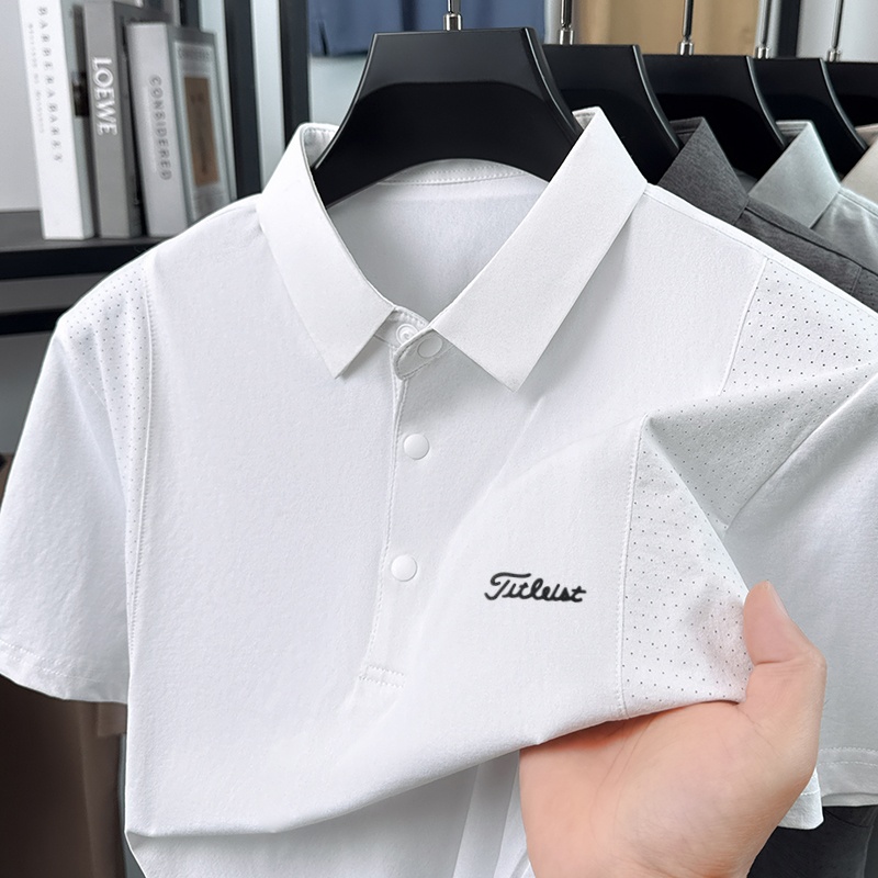 Golf Equipment Clearance - Luxury Men Summer New Short-Sleeved Polo