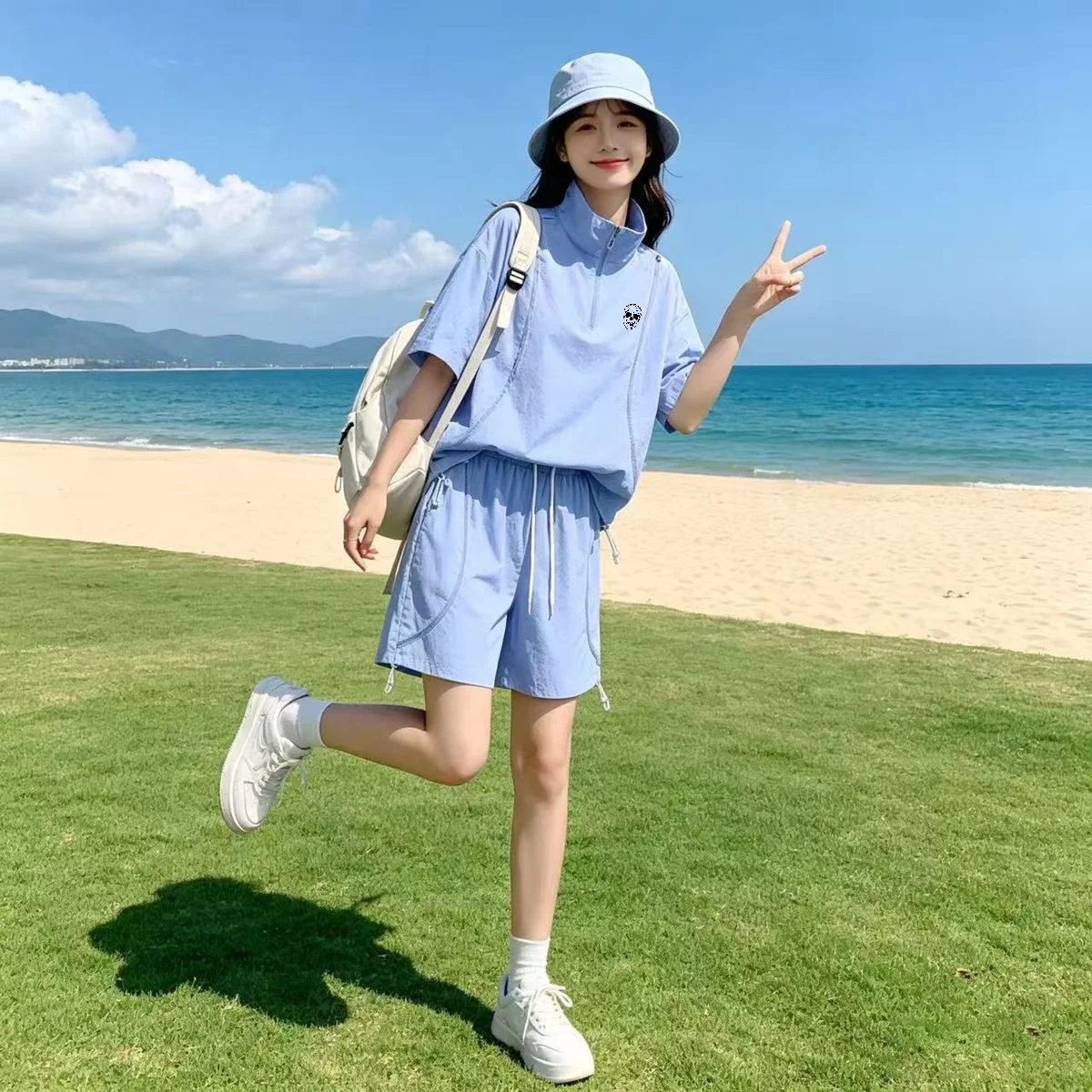 Summer Men and Women Sun Prote - Golf Equipment Kit ulasan dan harga