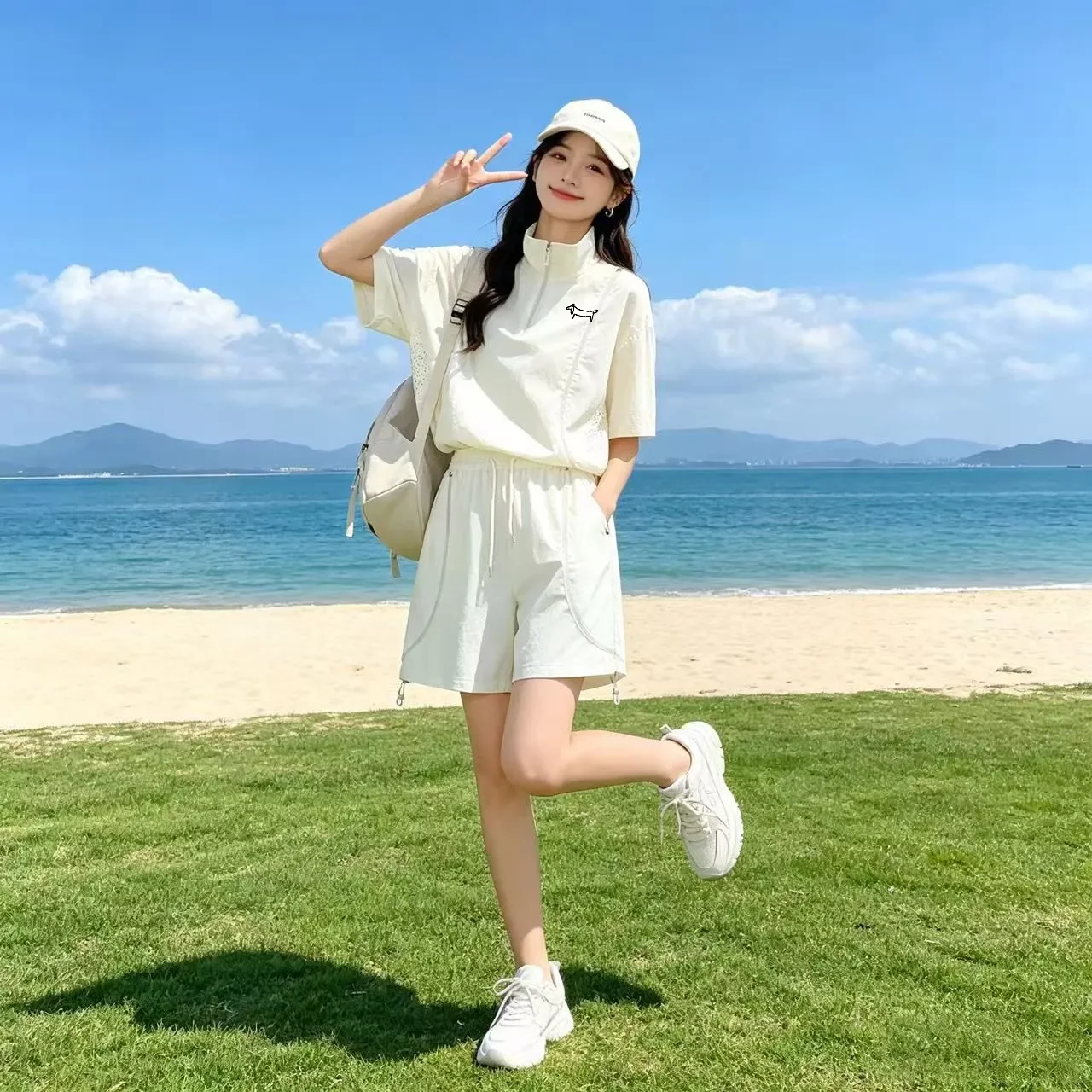 Summer Men and Women Sun Prote - Golf Equipment Kit ulasan dan harga
