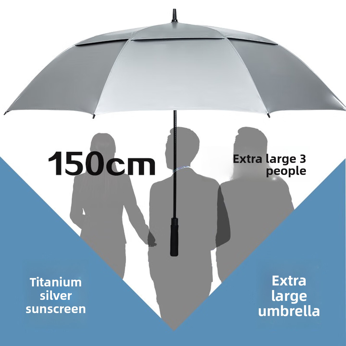 Oversized Golf Umbrella Long H - Golf Umbrella Large ulasan dan harga