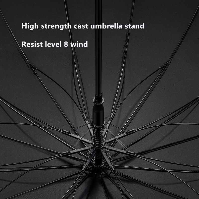 Automatic Wooden Handle Umbrel - Golf Umbrella Large ulasan dan harga