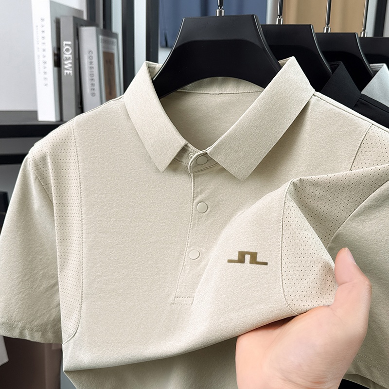 Sports Casual Men Short-Sleeve - Golf Equipment Clearance ulasan dan harga