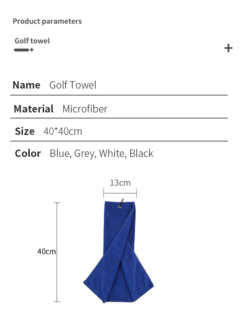 Tri-fold Golf Towel | Premium  - Golf Equipment Clearance ulasan dan harga