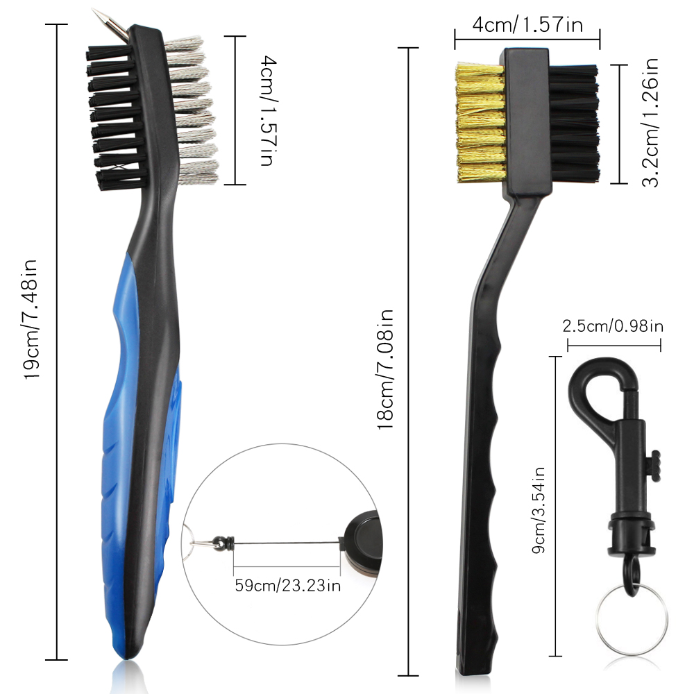2Pcs/Set Golf Club Brush Golf  - Golf Equipment Kit ulasan dan harga
