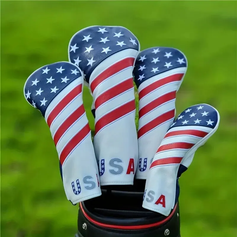 Patriotic Golf Club Head Cover - Golf Equipment Kit ulasan dan harga