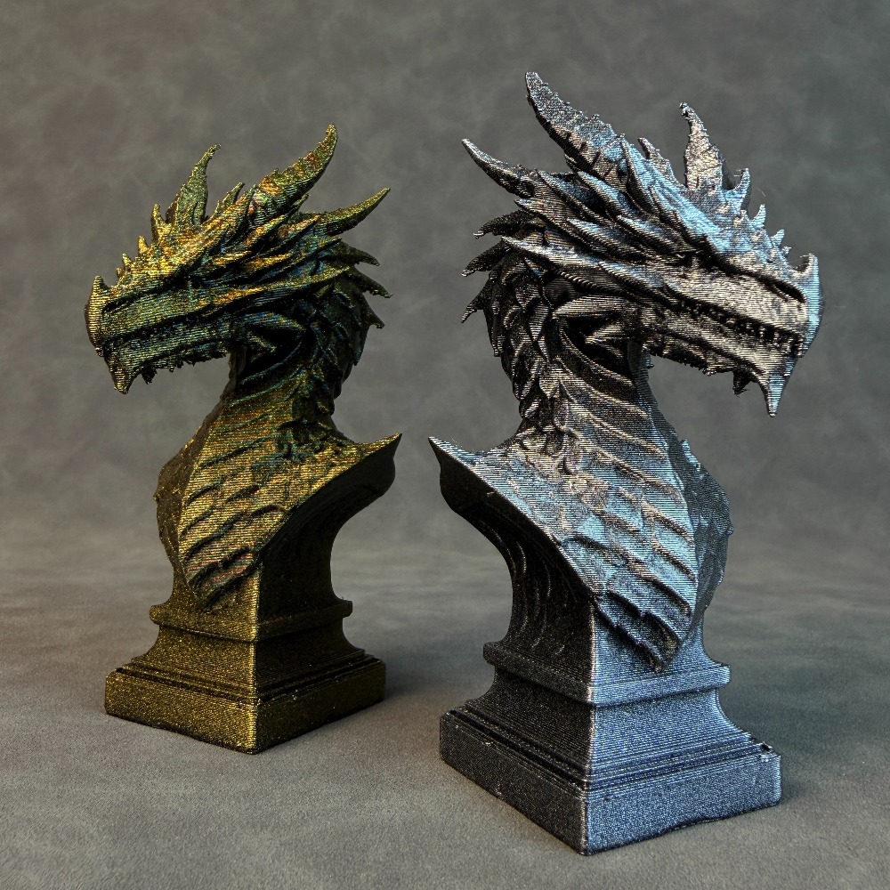 1-Piece Dragon Head Sculpture  - Head Racket Boom ulasan dan harga