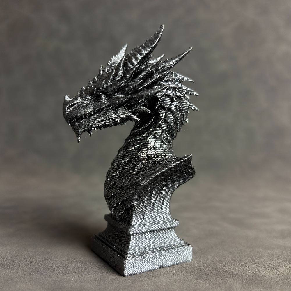1-Piece Dragon Head Sculpture  - Head Racket Boom ulasan dan harga