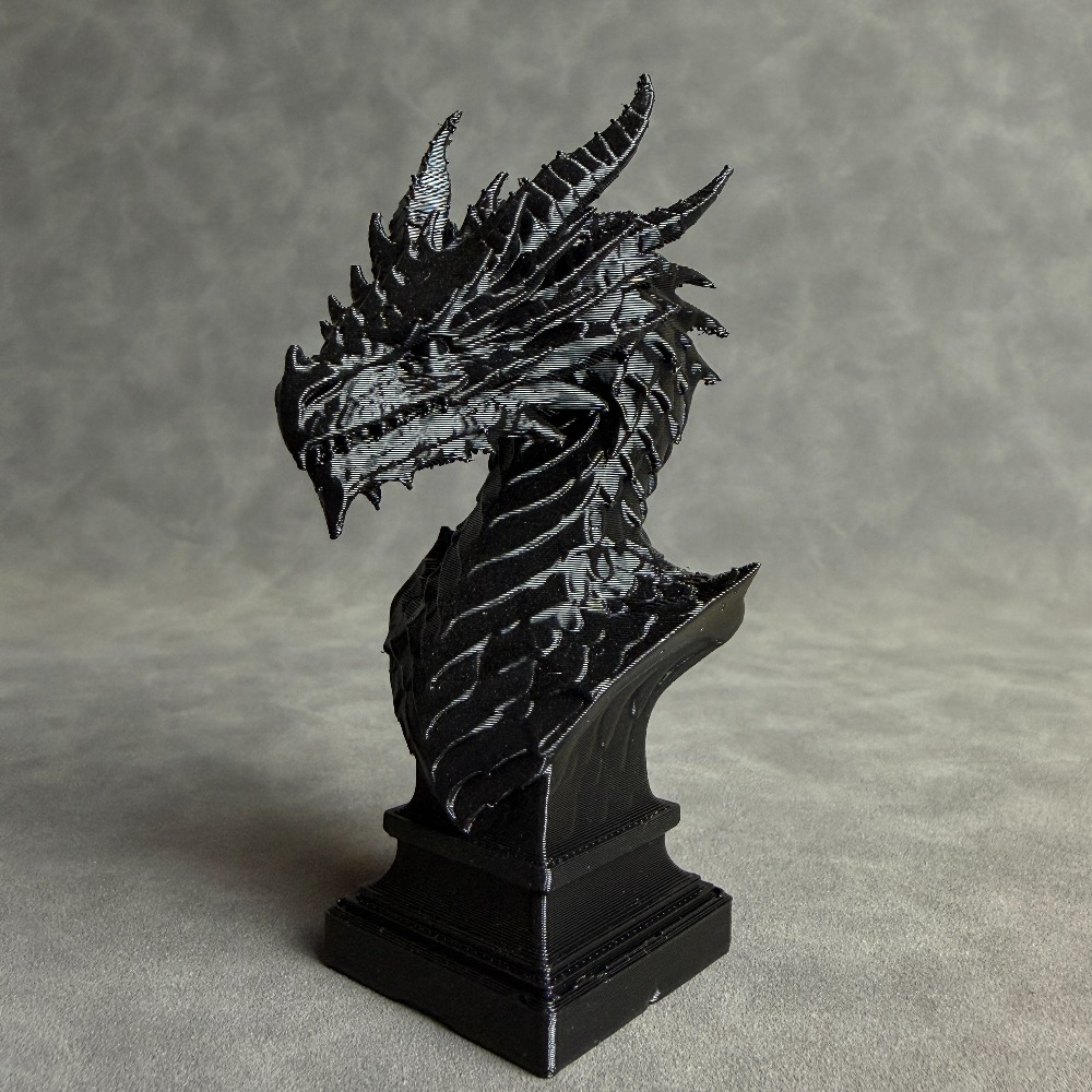 1-Piece Dragon Head Sculpture  - Head Racket Boom ulasan dan harga