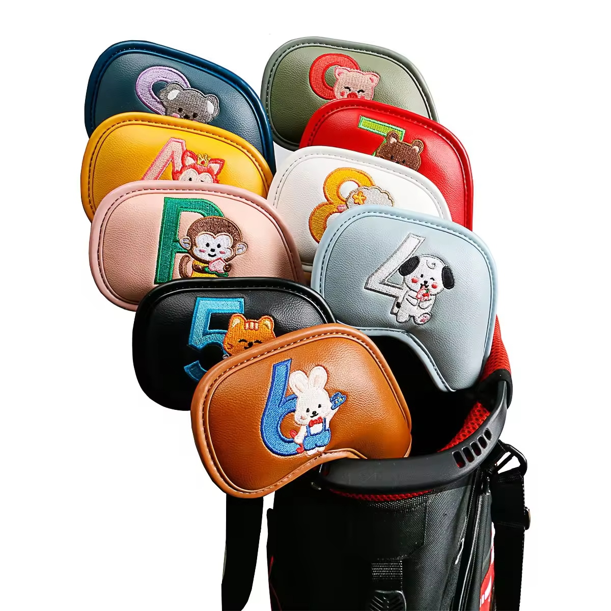 9Pcs Cute Cartoon Animal Golf  - Golf Equipment Industry ulasan dan harga