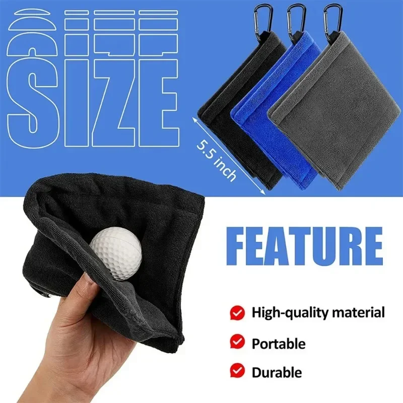 Square Microfiber Golf Ball Cl - Golf Equipment Clearance ulasan dan harga