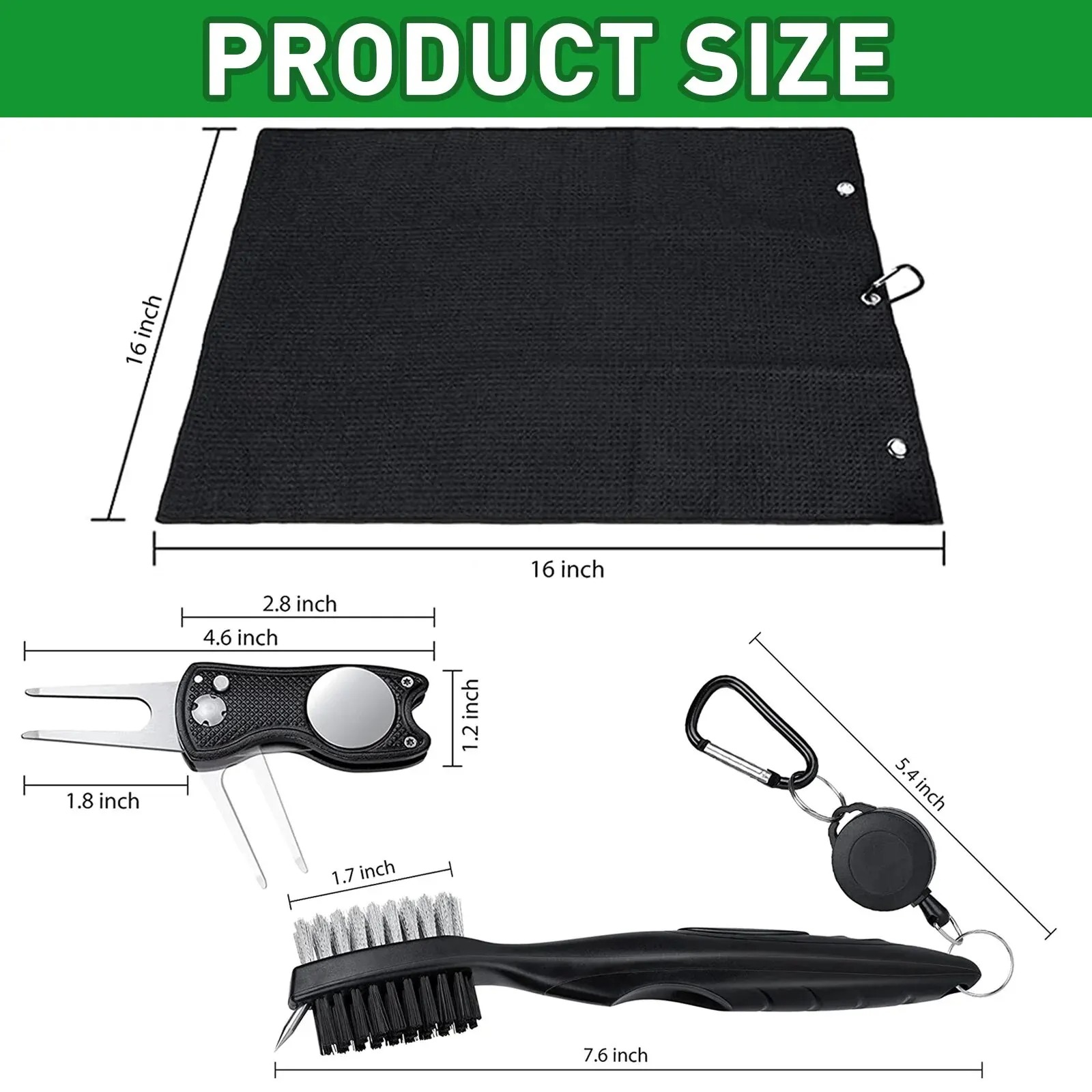 Golf Club Brush and Towel Clea - Golf Equipment Clearance ulasan dan harga