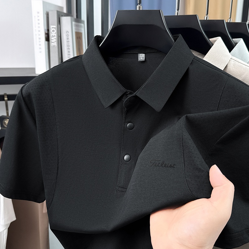 Luxury Men Summer New Short-Sl - Golf Equipment Clearance ulasan dan harga