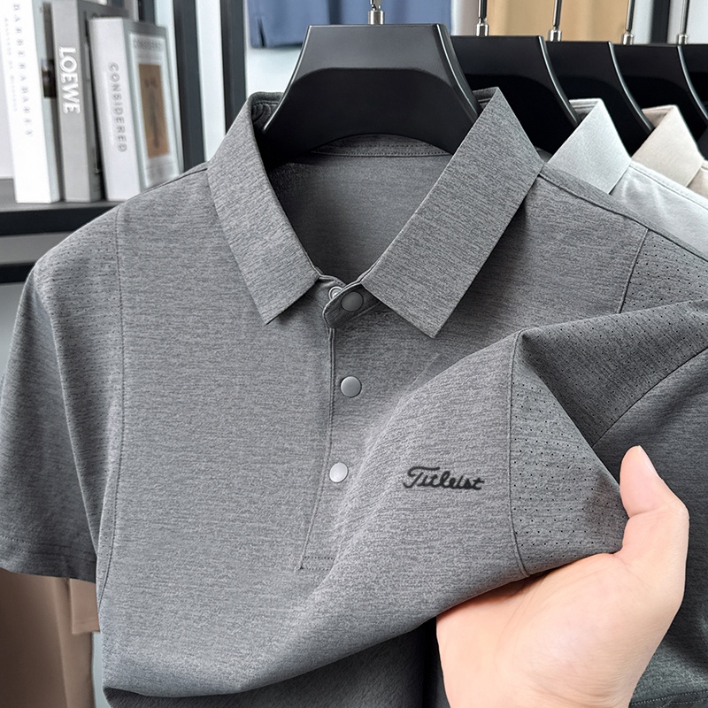 Luxury Men Summer New Short-Sl - Golf Equipment Clearance ulasan dan harga